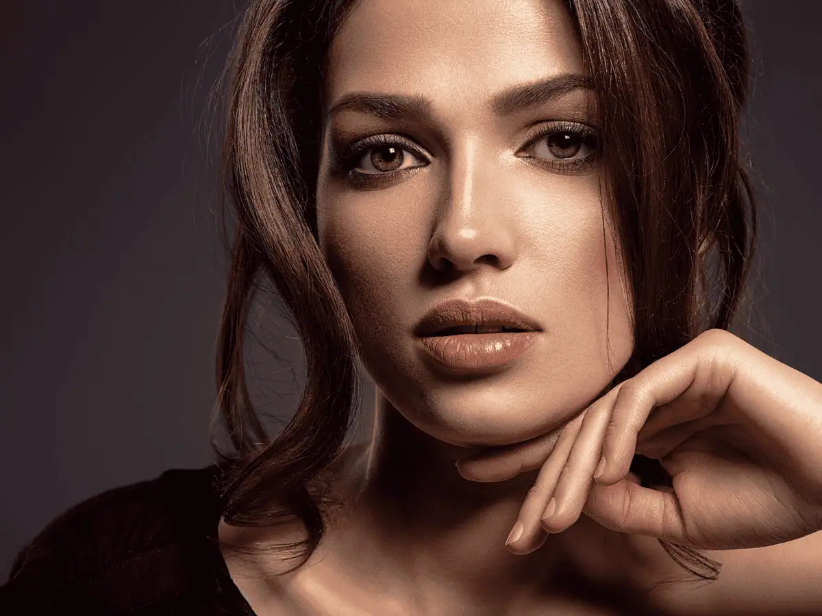 Woman with smooth, radiant skin